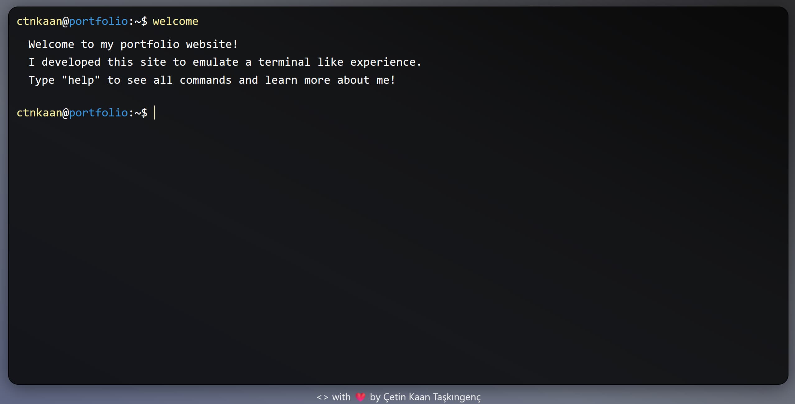 Terminal Website
